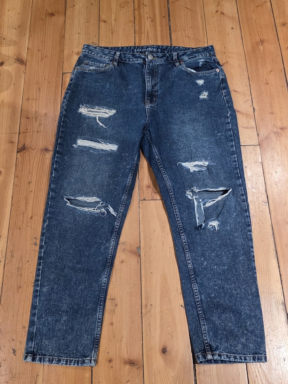Aeropostale Blue Denim Mom Jeans